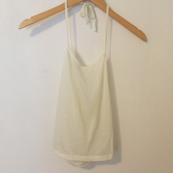 Cream Halter