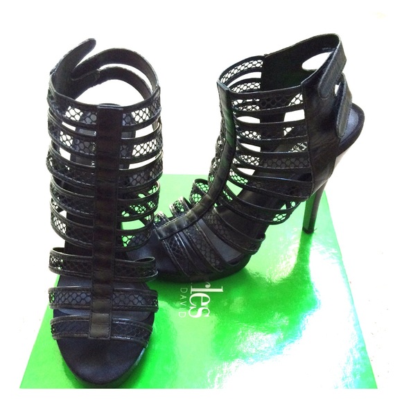 Charles David "Netscape" Strappy Stiletto - 8B