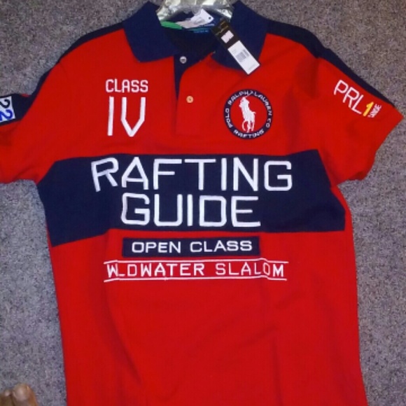 Mens designer polo shirt