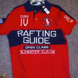 Mens designer polo shirt