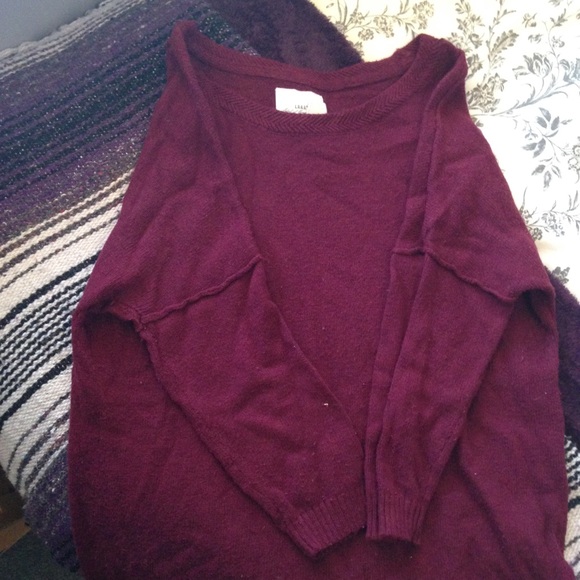 Maroon 3/4 Sleeve H&M Sweater