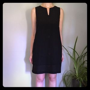 Madewell Stich Mosaic Shiftdress Black 0