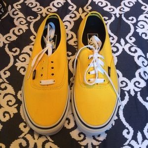 Yellow vans