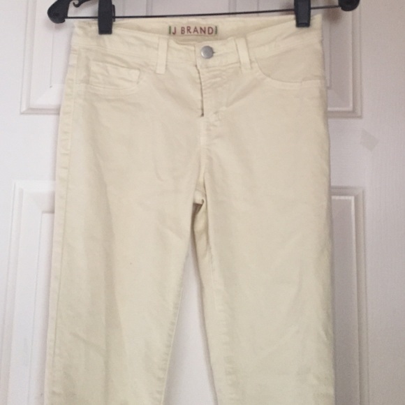 J Brand off white jeans