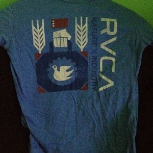 Short sleeved light blue