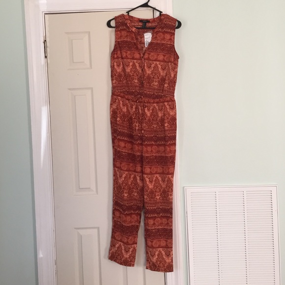 NWT forever21 tribal jumpsuit