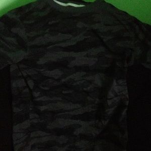Camo short sleeved shirt