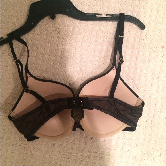 Donna Karan Intimates Black Mesh Push-Up Bra - Picture 3 of 4