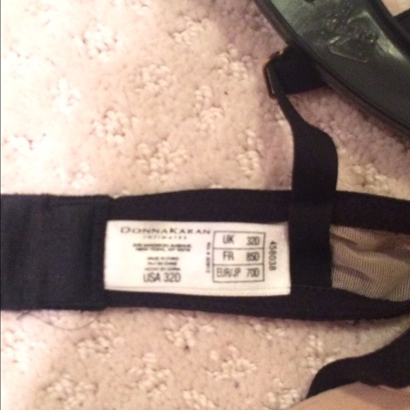 Donna Karan Intimates Black Mesh Push-Up Bra - Picture 4 of 4