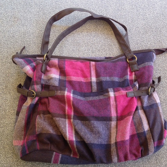 Mossimo plaid handbag