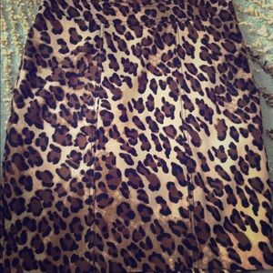Cashé leopard skirt