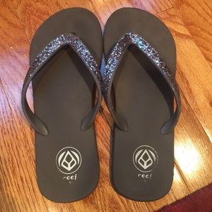 Reed Sparkle Flip Flops