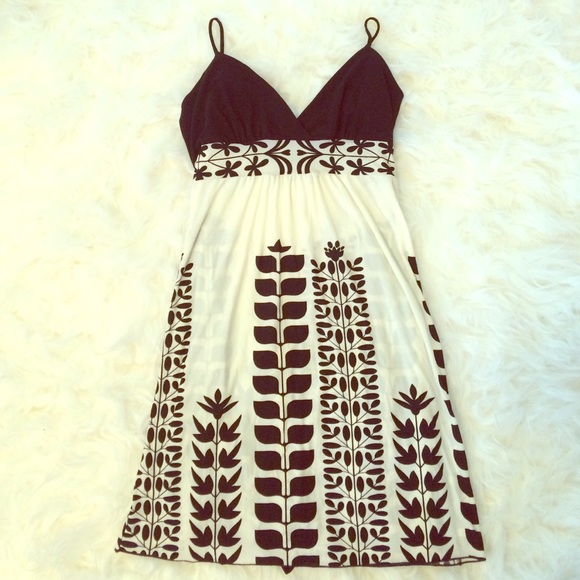Black and white dress
