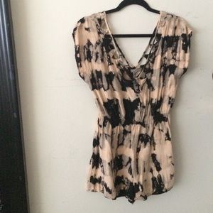 Tie dye romper