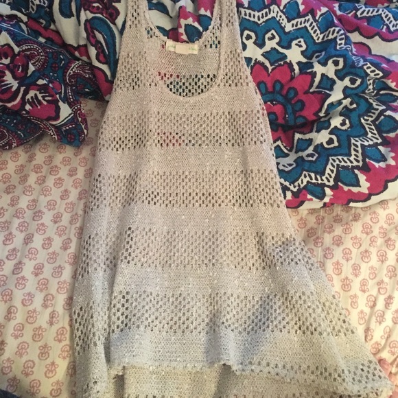 crochet unique top from urban!