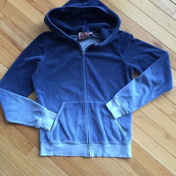 JUICY COUTURE sz: L Ombré hoody