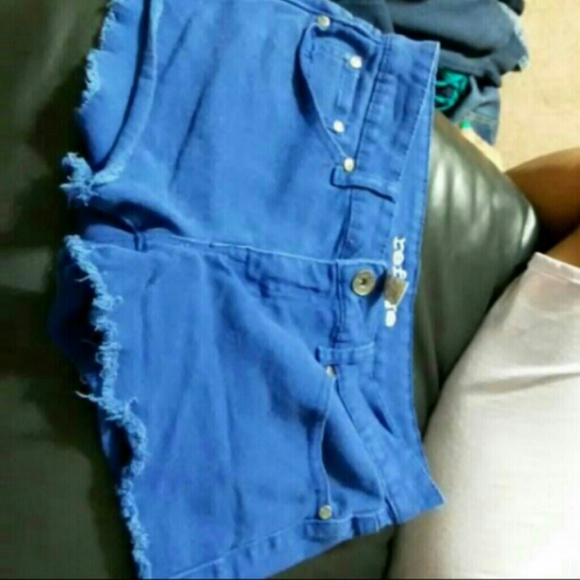Blue Shorts .
