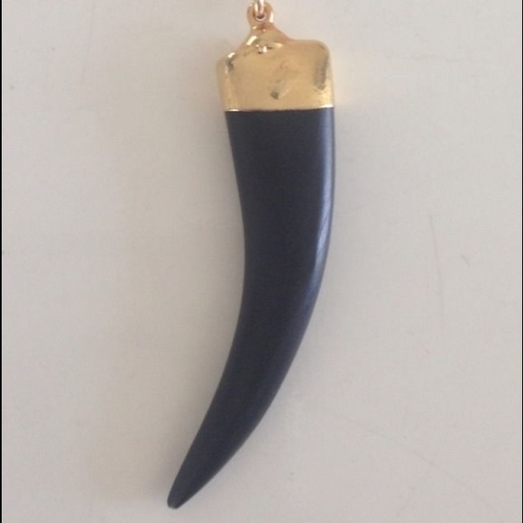 Heather Gardner Tusk Necklace. NWOT