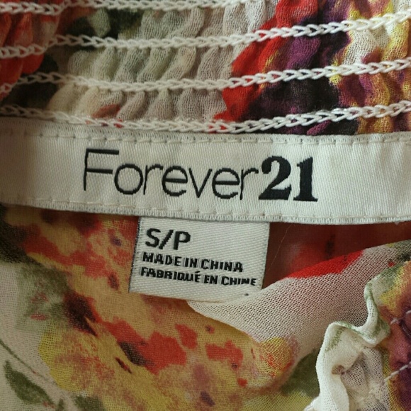 Fall floral long sleeve top - Picture 2 of 4