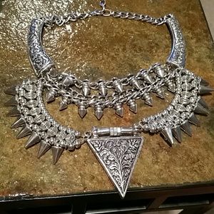 Silver necklace