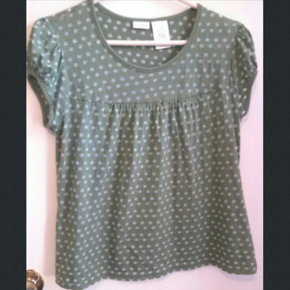 Green Babydoll Top