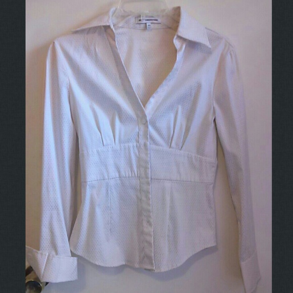 Long Sleeved White Blouse