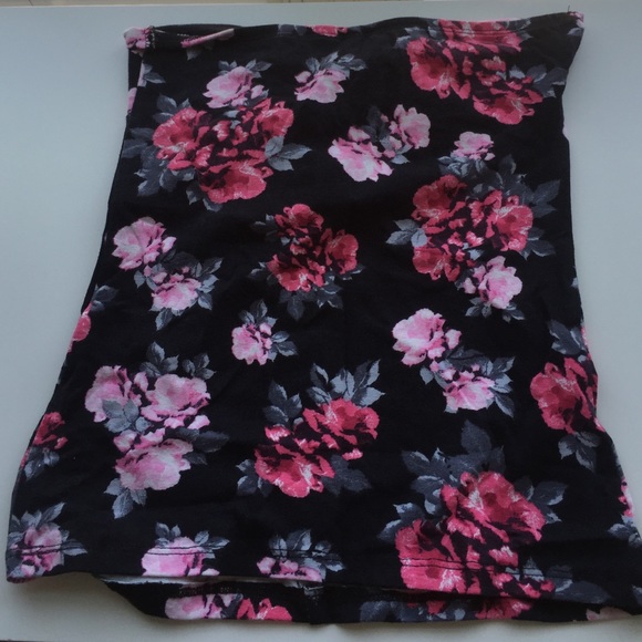 Floral tube top - Picture 3 of 3