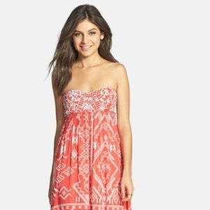 Billabong Aztec Printed Convertible Maxi Dress
