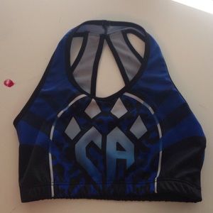 Cheer athletics sports bra