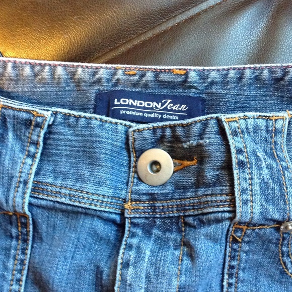 London Jean Mini Skirt by Victoria's Secret. - Picture 3 of 4