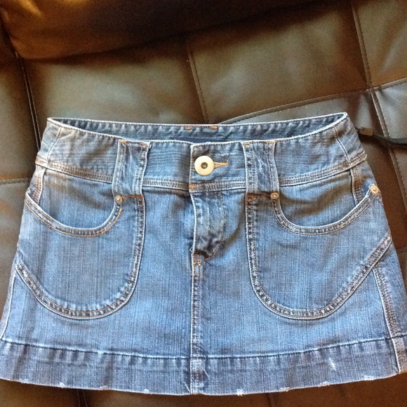 London Jean Mini Skirt by Victoria's Secret. - Picture 4 of 4