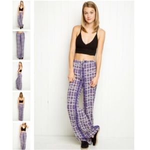 Purple Lizeth Pants