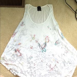 Ella moss butterfly tank top