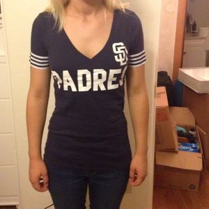 PINK Victoria's Secret Padres tee shirt