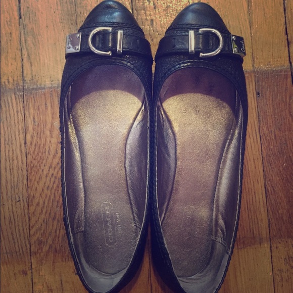 Coach Black Flat