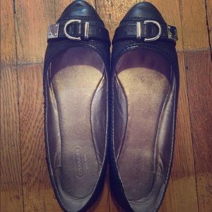 Coach Black Flat