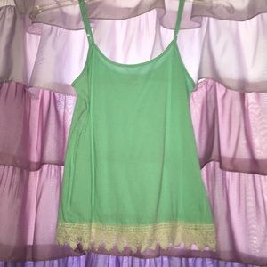 Crochet Bottom Tank Top