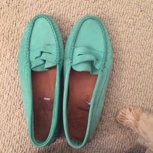 Turquoise Jeffrey Campbell flats