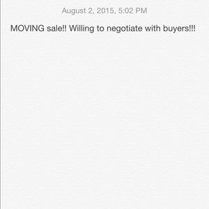 Moving sale!!!