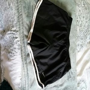 Black & White Nike Shorts
