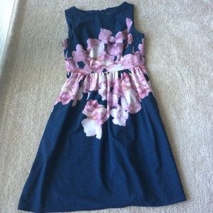 Floral print dress