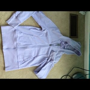 Purple champion workout jacket