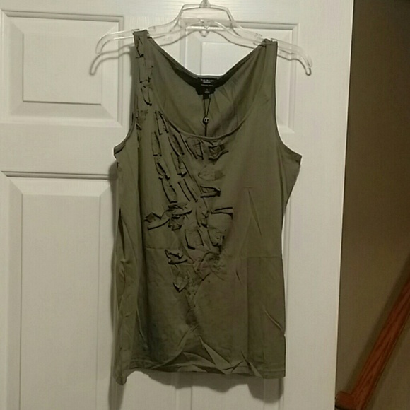 Talbots Tops - !! FINAL PRICE!! Olive green tank