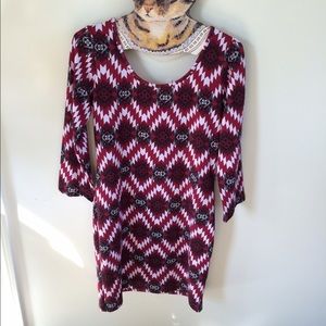 🆕 NWT Aztec bodycon dress