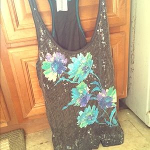 Flower tank top