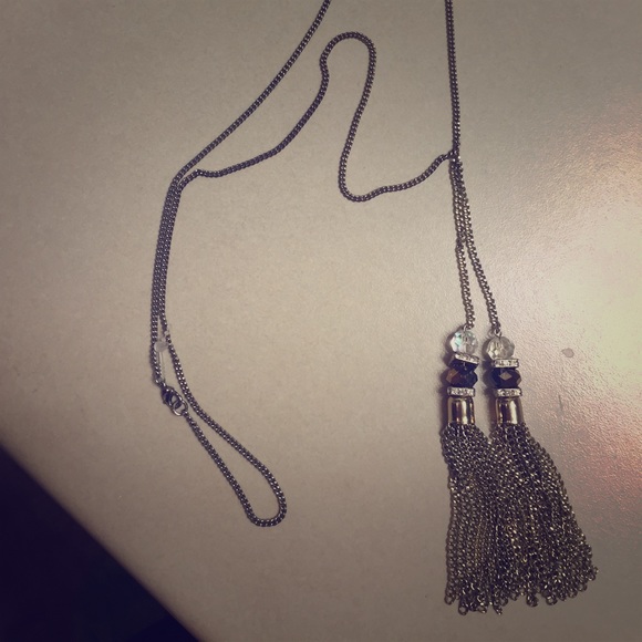 Francesca's Tassel Fringe Necklace