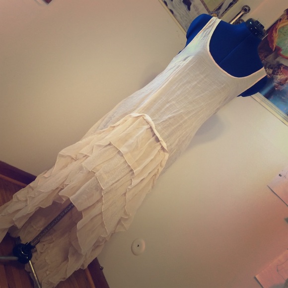 Boho Hi-low Hem Maxi Dress