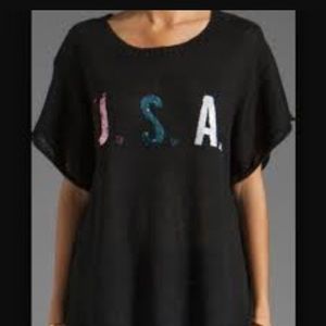 Wildfox nwt USA sweater!!