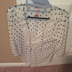 Cute polka dot shirt