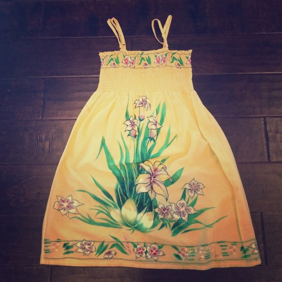 Yellow sundress